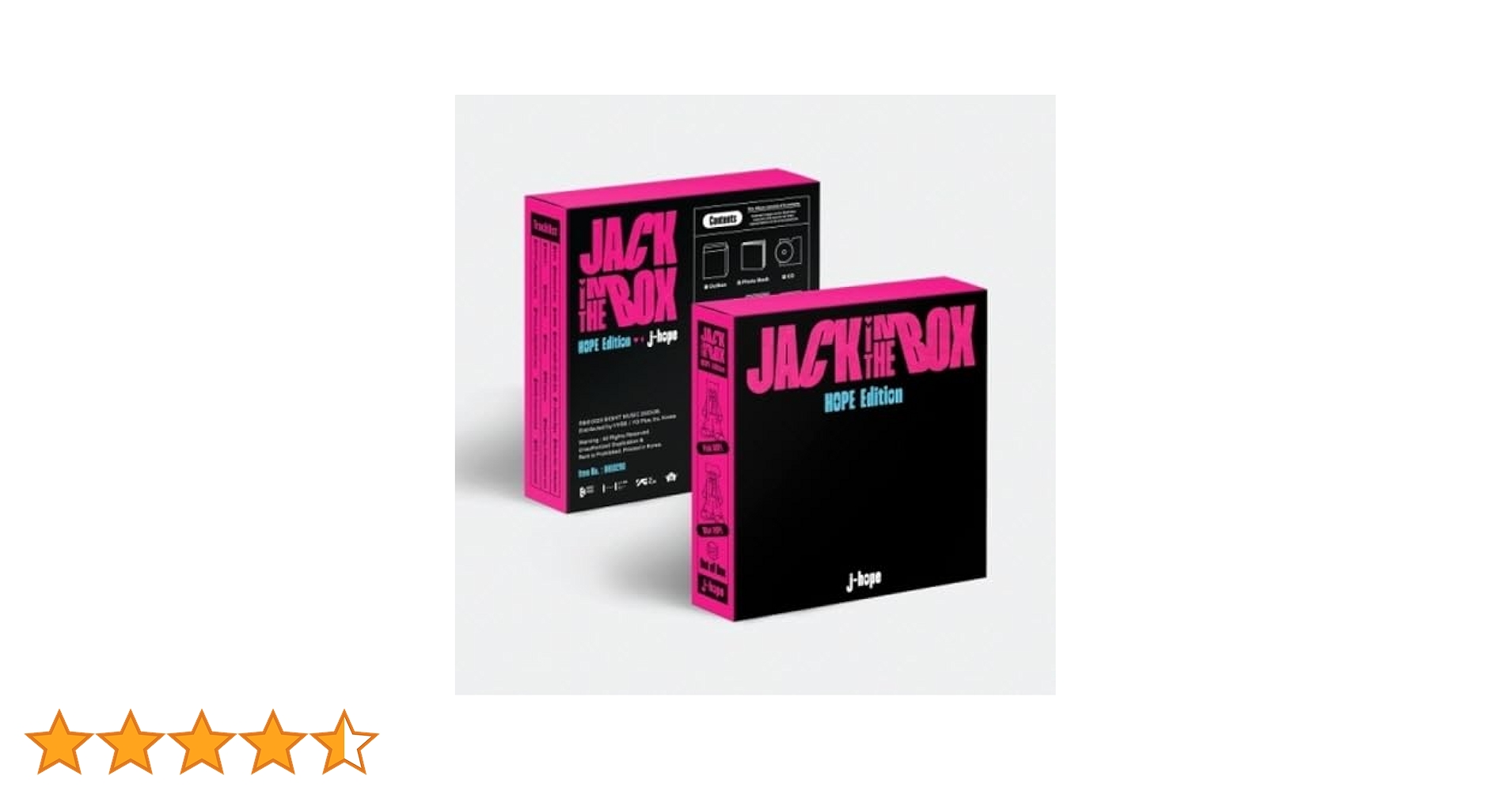 J-Hope BTS - Jack in The Box [Hope Edition] Album: Amazon.ca